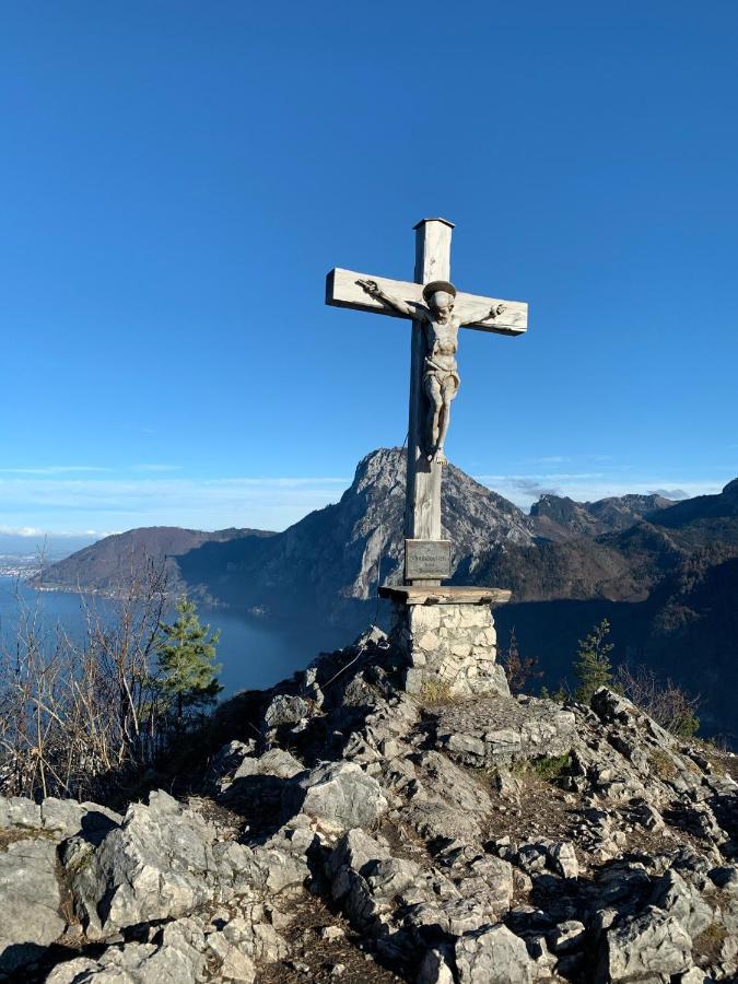 Bergglueck - Gemuetliches Appartement Am Traunsee 阿尔特穆斯特 外观 照片