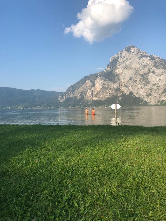 Bergglueck - Gemuetliches Appartement Am Traunsee 阿尔特穆斯特 外观 照片